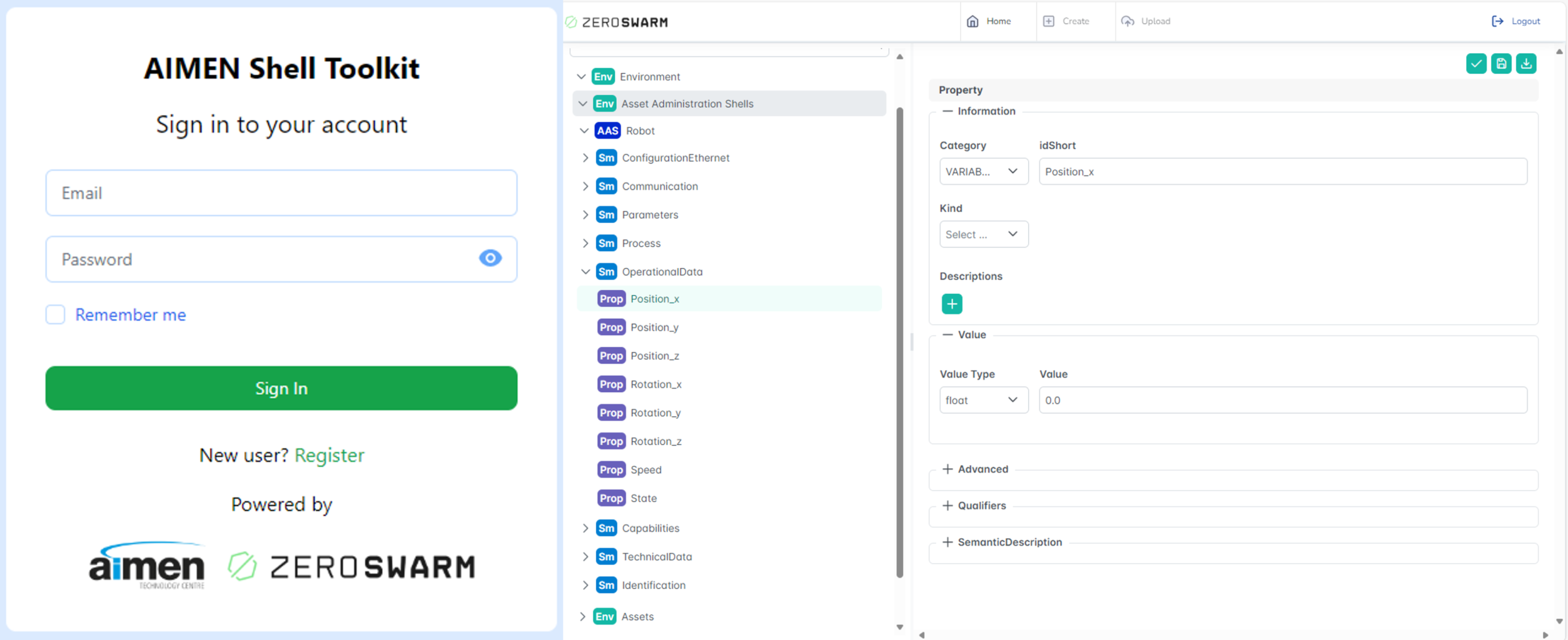 AIMEN Shell Toolkit for Asset Administration Shell